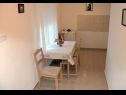 Apartementen Niko - 40m from the beach: A1(2+2), A2(3+2), A3(4+2) Donji Karin - Riviera Zadar  - Appartement - A1(2+2): eetkamer