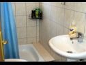 Apartementen Niko - 40m from the beach: A1(2+2), A2(3+2), A3(4+2) Donji Karin - Riviera Zadar  - Appartement - A2(3+2): badkamer met toilet