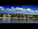 Apartementen Dubravko - 5 m from beach : A1 Bepina (2+2), A2 Keko(2+2) Maslenica - Riviera Zadar  - huis