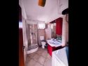 Apartementen Vesna - with pool A1(4+2), A2(2+2) Nin - Riviera Zadar  - Appartement - A2(2+2): badkamer met toilet