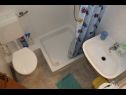 Apartementen Ivan - 300 m from sea: A3(2), A4(2), SA5(2), A6(2) Nin - Riviera Zadar  - Appartement - SA5(2): badkamer met toilet