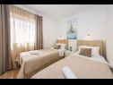 Apartementen Dreamy - free parking A1(4), A2(4) Nin - Riviera Zadar  - Appartement - A2(4): slaapkamer