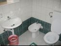 Apartementen Kuzma - afordable A1(2+2), A2(3), SA3(2) Nin - Riviera Zadar  - Appartement - A1(2+2): badkamer met toilet