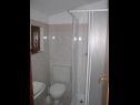 Apartementen Kuzma - afordable A1(2+2), A2(3), SA3(2) Nin - Riviera Zadar  - Appartement - A2(3): badkamer met toilet