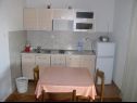 Apartementen Kuzma - afordable A1(2+2), A2(3), SA3(2) Nin - Riviera Zadar  - Studio-appartment - SA3(2): keuken en eetkamer