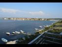 Apartementen Ljilja - 10m from the sea with parking: A2(2+2), A3(2+2), A4(12) Nin - Riviera Zadar  - Appartement - A4(12): uitzicht