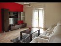 Apartementen Dita - 400 m from sandy beach: A1(4), A2(4) Nin - Riviera Zadar  - Appartement - A1(4): woonkamer
