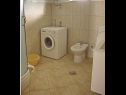 Apartementen Dita - 400 m from sandy beach: A1(4), A2(4) Nin - Riviera Zadar  - Appartement - A1(4): badkamer met toilet
