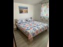Apartementen Sandra - 40m from the sea & parking: A1(4+1) Nin - Riviera Zadar  - Appartement - A1(4+1): slaapkamer