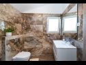 Vakantiehuizen Tome - comfortable & modern: H(6) Nin - Riviera Zadar  - Kroatië  - H(6): badkamer met toilet