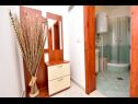 Apartementen Roko - 50 meters from sandy beach: A1 (2+2) Obrovac - Riviera Zadar  - Appartement - A1 (2+2): badkamer met toilet
