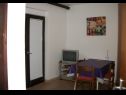 Apartementen Midi - with two apartments: A1(3), A2(3) Petrcane - Riviera Zadar  - Appartement - A1(3): eetkamer