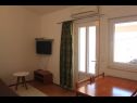 Apartementen Ante - 50m from the sea: A1 plavi(2+2), A2 zuti(2+2) Posedarje - Riviera Zadar  - Appartement - A2 zuti(2+2): eetkamer
