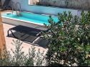 Vakantiehuizen Olive H(4+2) Privlaka - Riviera Zadar  - Kroatië  - zwembad