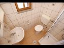 Apartementen Armitage - family friendly: A1(4), A2(4+1), A3(2+1), A4(2+1), A5(2+1) Privlaka - Riviera Zadar  - Appartement - A3(2+1): badkamer met toilet