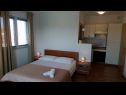 Apartementen Summer Sun SA1(2+1), A2(2+2), A3(4+2), A4(4+2) Privlaka - Riviera Zadar  - Studio-appartment - SA1(2+1): slaapkamer