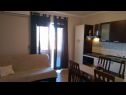 Apartementen Summer Sun SA1(2+1), A2(2+2), A3(4+2), A4(4+2) Privlaka - Riviera Zadar  - Appartement - A2(2+2): woonkamer