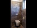 Apartementen Summer Sun SA1(2+1), A2(2+2), A3(4+2), A4(4+2) Privlaka - Riviera Zadar  - Appartement - A4(4+2): badkamer met toilet