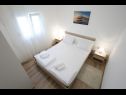 Vakantiehuizen Olive H(4+2) Privlaka - Riviera Zadar  - Kroatië  - H(4+2): slaapkamer