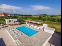 Apartementen Ani - with pool : SA4(2), A5(2+2), A6(2+2) Privlaka - Riviera Zadar  - zwembad