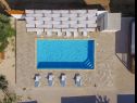 Apartementen Ani - with pool : SA4(2), A5(2+2), A6(2+2) Privlaka - Riviera Zadar  - zwembad