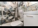 Vakantiehuizen Oasis Village Villa - heated pool : H(6+2) Privlaka - Riviera Zadar  - Kroatië  - H(6+2): badkamer met toilet