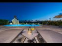 Vakantiehuizen Oasis Village Villa - heated pool : H(6+2) Privlaka - Riviera Zadar  - Kroatië  - H(6+2): zwembad