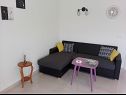 Apartementen Markas - pet friendly: A1 Bella vista 1 (4+1), A2 - Bella vista 2 (2+2) Rtina - Riviera Zadar  - Appartement - A2 - Bella vista 2 (2+2): woonkamer