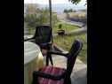 Apartementen JoPek - sea view; SA1(2+1) Rtina - Riviera Zadar  - Studio-appartment - SA1(2+1): terras