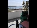 Apartementen Markas - pet friendly: A1 Bella vista 1 (4+1), A2 - Bella vista 2 (2+2) Rtina - Riviera Zadar  - uitzicht (huis en omgeving)