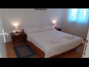 Apartementen Dobri - 500 m from beach: A5(2), A4(2+2), A3(2+2), A2(2+2), A6(2+1) Sabunike - Riviera Zadar  - Appartement - A3(2+2): slaapkamer