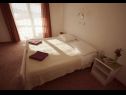 Apartementen Ivan Z - 10 m from sea: A3(2), A4(2) Seline - Riviera Zadar  - Appartement - A3(2): slaapkamer