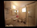 Apartementen Ivan Z - 10 m from sea: A3(2), A4(2) Seline - Riviera Zadar  - Appartement - A4(2): badkamer met toilet