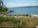 Apartementen Dream - nearby the sea: A1-small(2), A2-midldle(2), A3-large(4+1) Seline - Riviera Zadar  - strand
