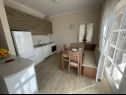 Apartementen Ante - 200 m from beach: A2(4+2) Starigrad-Paklenica - Riviera Zadar  - Appartement - A2(4+2): keuken en eetkamer