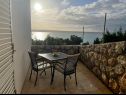 Apartementen Ante - 200 m from beach: A2(4+2) Starigrad-Paklenica - Riviera Zadar  - Appartement - A2(4+2): terras