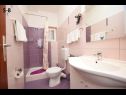 Apartementen Mirja - 130 m from sea: A1(8+1) Starigrad-Paklenica - Riviera Zadar  - Appartement - A1(8+1): badkamer met toilet