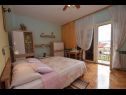 Apartementen Mirja - 130 m from sea: A1(8+1) Starigrad-Paklenica - Riviera Zadar  - Appartement - A1(8+1): slaapkamer