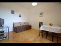 Apartementen Martina - 300 m from sea: A1(2+2), A2(2+2) Sukosan - Riviera Zadar  - Appartement - A2(2+2): woonkamer