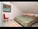 Apartementen Jerimih - 120 m from sea: A1(4+1), A3(4+1), A4(4+1) Sukosan - Riviera Zadar  - Appartement - A3(4+1): slaapkamer