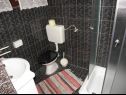 Apartementen Andy - only 50 m from beach: A1(3+1), A2(2+1), SA1(2) Sukosan - Riviera Zadar  - Studio-appartment - SA1(2): badkamer met toilet