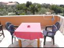Apartementen Andy - only 50 m from beach: A1(3+1), A2(2+1), SA1(2) Sukosan - Riviera Zadar  - Studio-appartment - SA1(2): terras