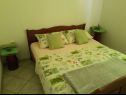 Apartementen Mare - 20 m from beach: A1(4+4), A2(2+2), A3(2+2) Sukosan - Riviera Zadar  - Appartement - A2(2+2): slaapkamer