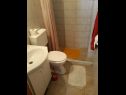 Apartementen Mare - 20 m from beach: A1(4+4), A2(2+2), A3(2+2) Sukosan - Riviera Zadar  - Appartement - A3(2+2): badkamer met toilet