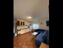 Apartementen Draga - comfortable & afordable: A1(2+2), A2(6), A3(2+2) Vir - Riviera Zadar  - Appartement - A2(6): woonkamer