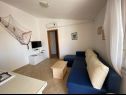 Apartementen Draga - comfortable & afordable: A1(2+2), A2(6), A3(2+2) Vir - Riviera Zadar  - Appartement - A3(2+2): woonkamer