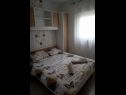 Apartementen Island of love A1(4+1) Vir - Riviera Zadar  - Appartement - A1(4+1): slaapkamer