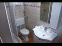 Apartementen Almond A1(2+2), A2(4+2), A3(4+2) Vir - Riviera Zadar  - Appartement - A1(2+2): badkamer met toilet