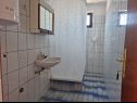 Kamers Mat - 300 m from sea: R1(2), R3(3), R4(3) Vir - Riviera Zadar  - Kamer - R4(3): badkamer met toilet