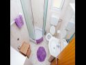 Apartementen Ljubo - modern andy cosy A1(2+2), A2(4+2), A3(4+2) Vrsi - Riviera Zadar  - Appartement - A2(4+2): badkamer met toilet